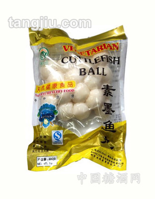 素墨魚(yú)丸200g