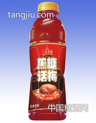 三農果園黑糖話梅550ml