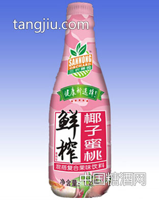 三農果園鮮榨椰子蜜桃混搭復合果味飲料