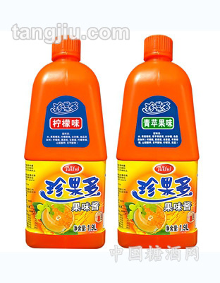 檸檬青蘋果珍果多果味醬1900ml