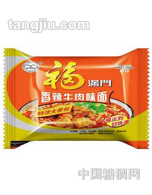 翔波福滿門香辣牛肉面108g