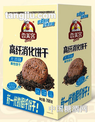 香美客無添糖高纖消化餅干700g