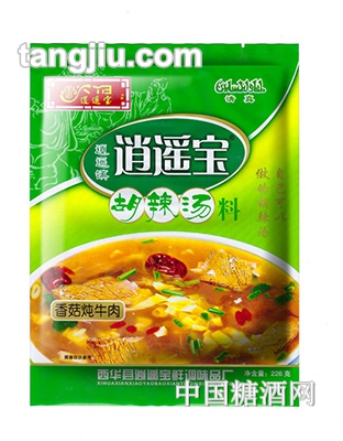 逍遙寶胡辣湯料香菇燉牛肉袋裝