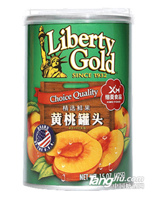 細莫liberty gold 罐頭系列（黃桃）