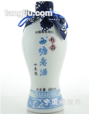 精品西塘老酒十年陳480ml