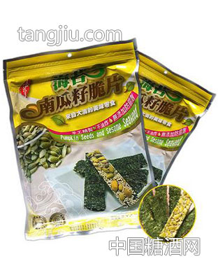 証豪國(guó)際南瓜籽海苔脆片40g