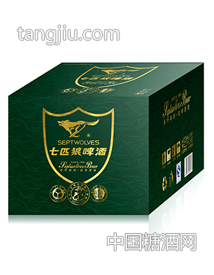 七匹狼8度易拉罐500ml外箱-龍巖市狼族酒業(yè)