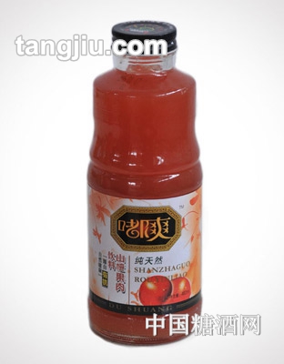 嘟爽山楂果肉460ml