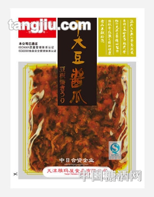 雅瑪屋大豆醬瓜100g