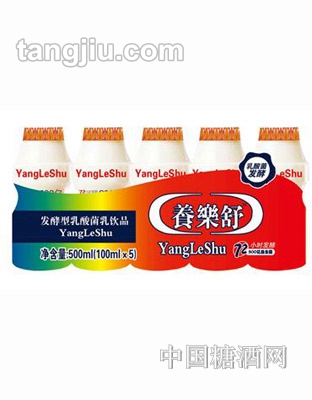 養(yǎng)樂(lè)舒乳酸菌飲品100ml&#215;5瓶