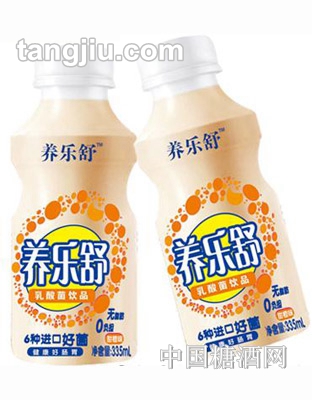 養(yǎng)樂(lè)舒乳酸菌飲品甜橙味335ml