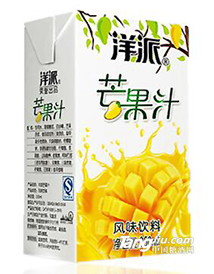 洋派芒果汁250ml