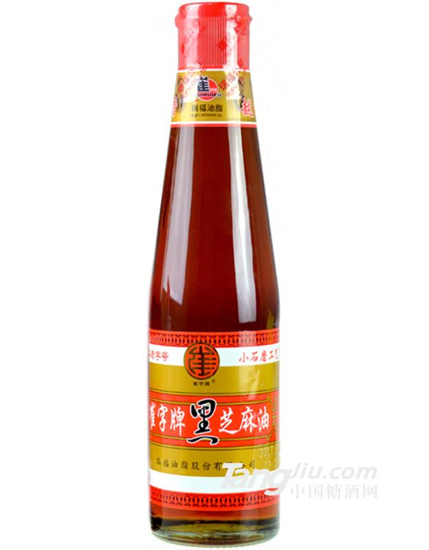 崔字牌小磨純黑芝麻油448ml