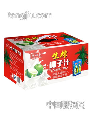 樂(lè)加壹生榨椰子汁250ml箱