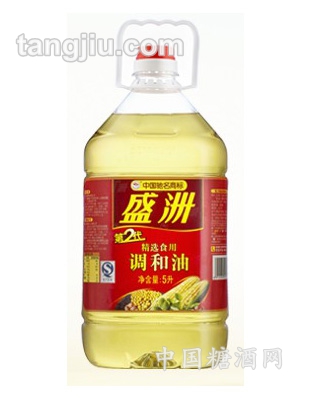 盛洲精選食用調和油5L