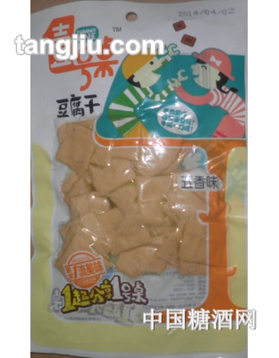 壹號(hào)桌五香味豆腐干80g