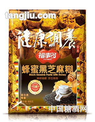 福事多蜂蜜黑芝麻糊600g