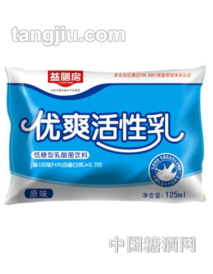 益膳房優(yōu)爽原味乳酸菌飲品125ml