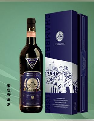 銀色香波爾干紅葡萄酒