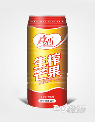 生榨芒果易拉罐（960ml）