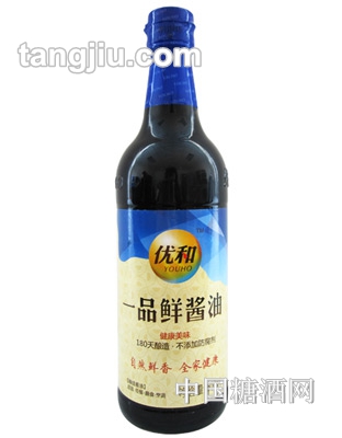 優(yōu)和一品鮮醬油500ml