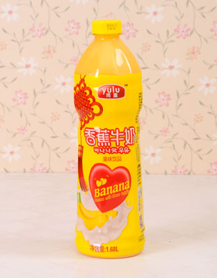 雨露香蕉牛奶1.68L-果味飲品