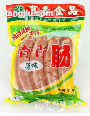 原味育青腸 99%純肉精制 180g