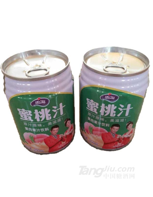 惠海蜜桃汁果肉果汁飲料-250ml