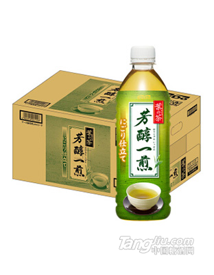 達亦多（Dydo）芳醇一煎綠茶飲料 500ml_24瓶