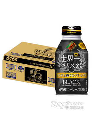 達亦多DyDo 無糖黑咖啡飲料275g_24罐