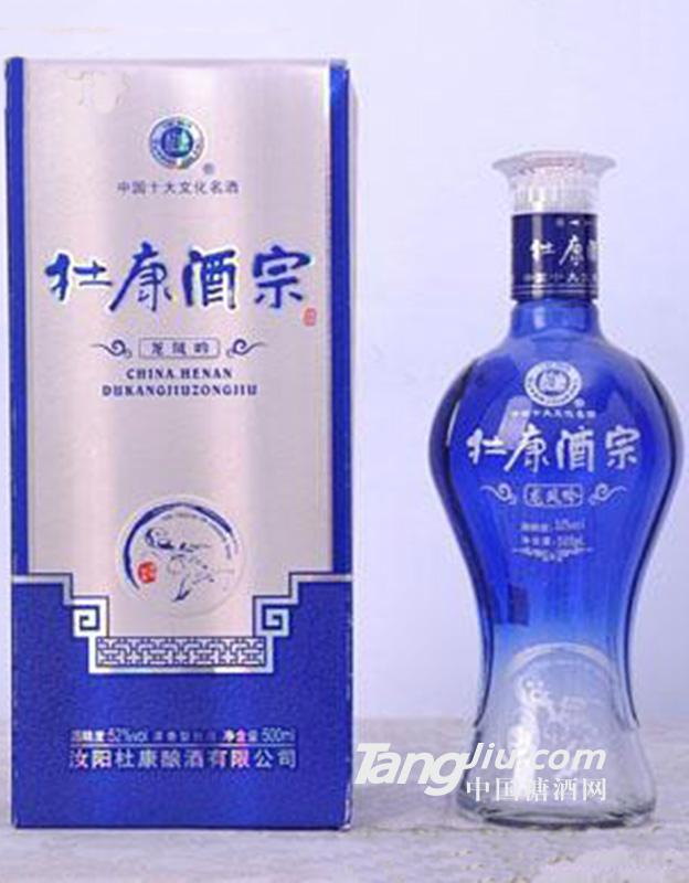 杜康酒宗藍(lán)龍鳳吟500ml