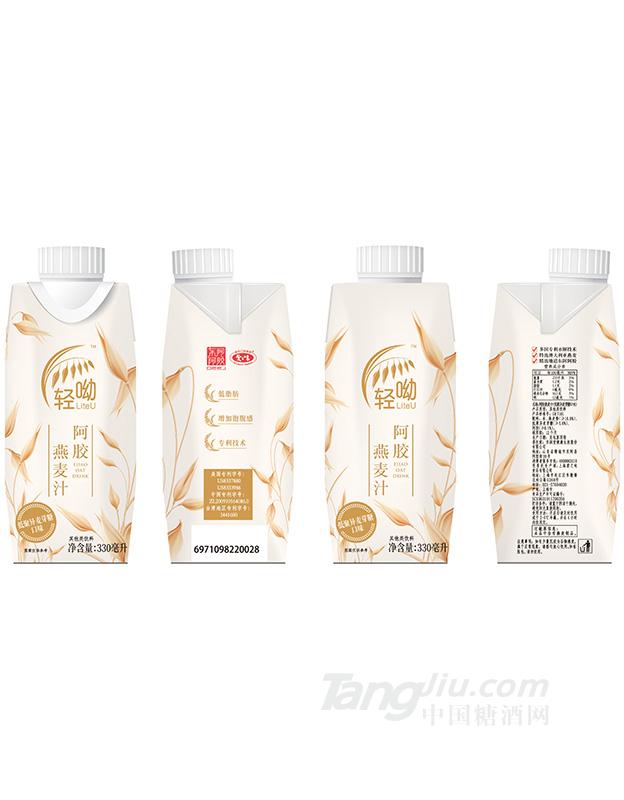 輕呦阿膠燕麥汁-330ml