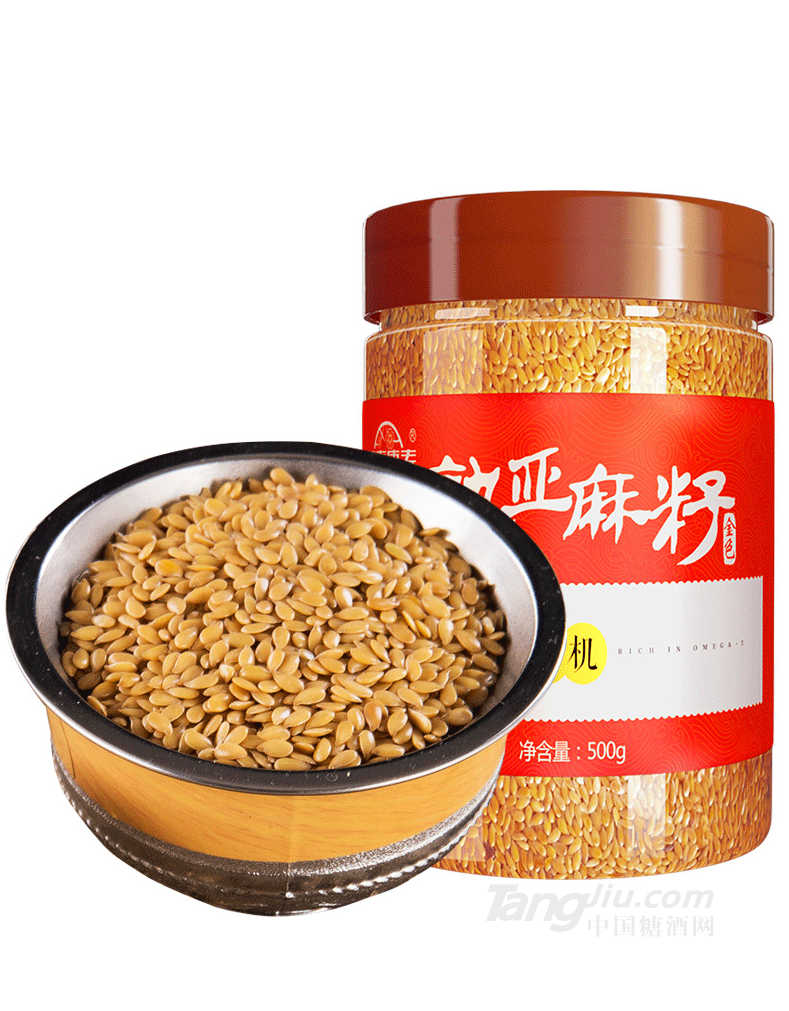 福來(lái)康泰供應(yīng)熟亞麻籽500g