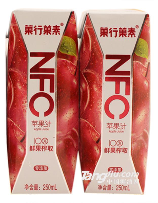 菓行菓素蘋果汁250ml