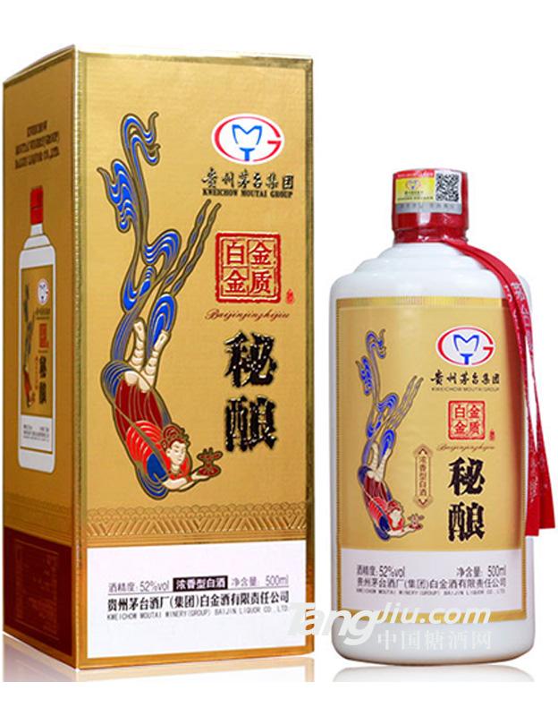 貴州茅臺(tái)集團(tuán)茅韻酒白金酒天朝上品濃香型52度500ml