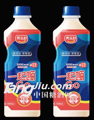 養(yǎng)樂(lè)舒草莓味乳酸菌1L