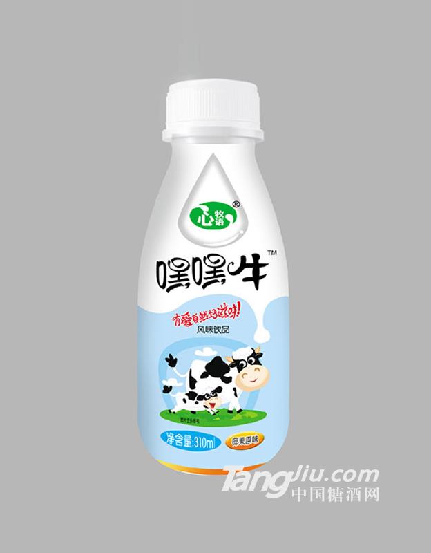 嘿嘿牛酸奶飲品椰果原味310ml