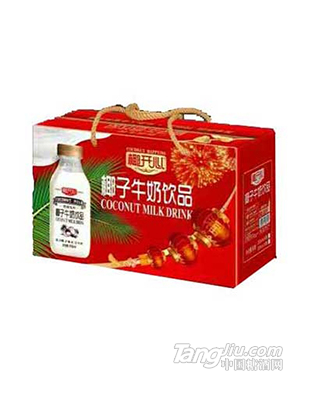 椰開(kāi)心椰子牛奶飲品箱裝