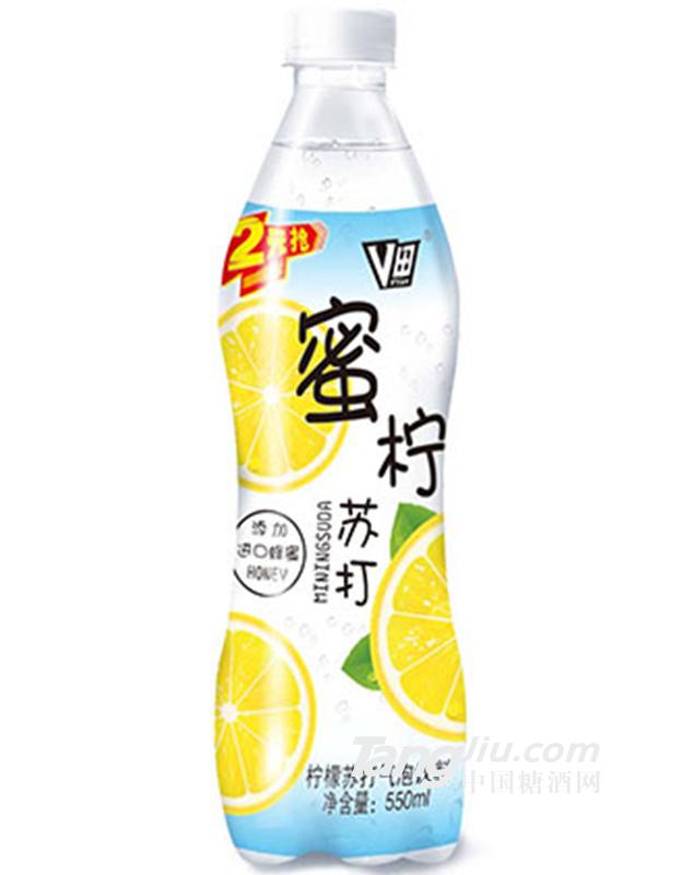 蜜檸蘇打氣泡飲料550ml