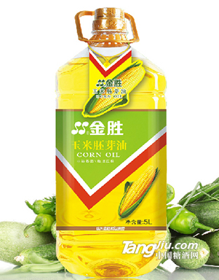 金勝非轉(zhuǎn)基因玉米胚5L食用油