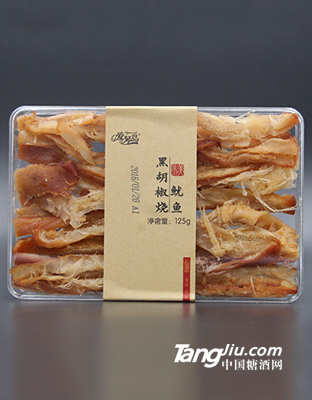 愛琴島-黑胡椒燒魷魚-90g