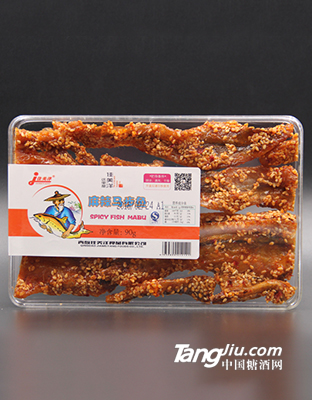 佳美洋-麻辣馬步魚-90g