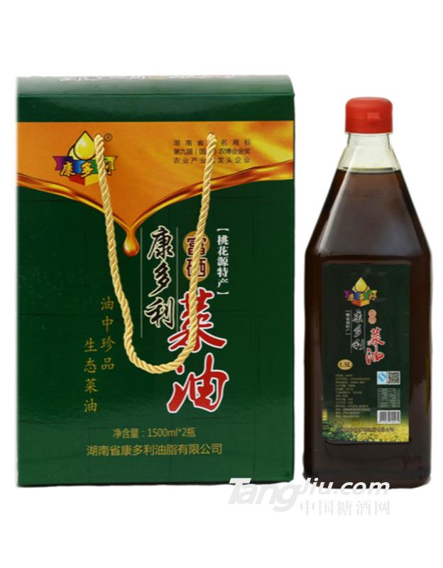 壓榨富硒菜籽油1.5L