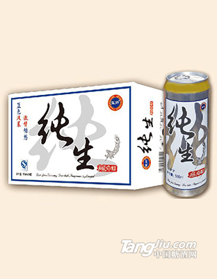 藍(lán)滸純生啤酒10°500ml×24罐