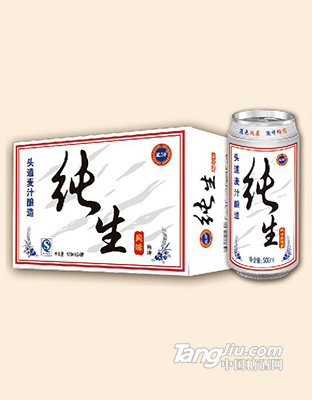 藍(lán)滸純生啤酒500ml×24罐