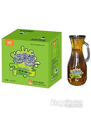 粒汁健蘋(píng)果醋果汁飲料1.5L