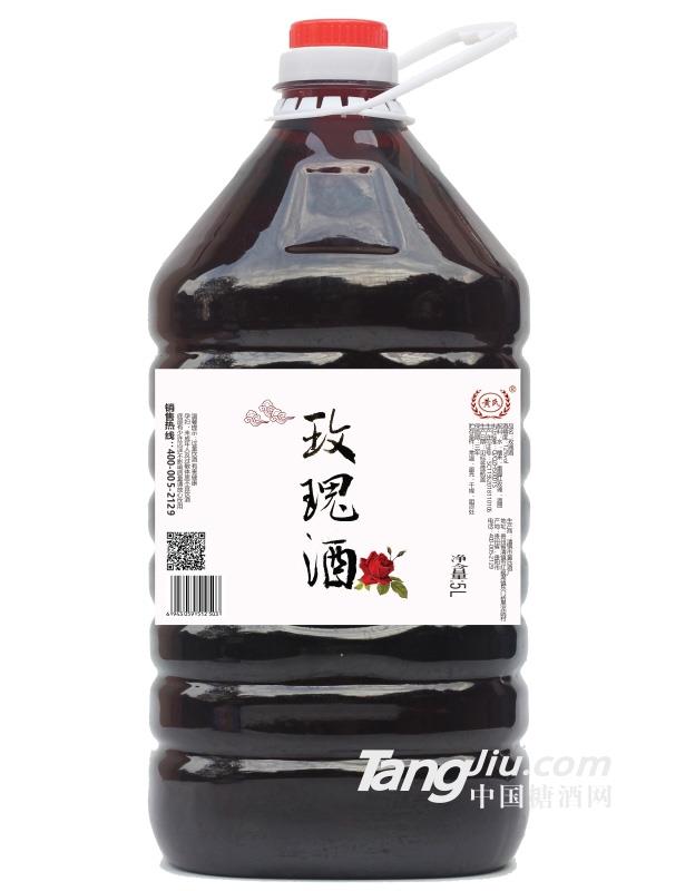 12°黃氏玫瑰酒（桶裝）-5L