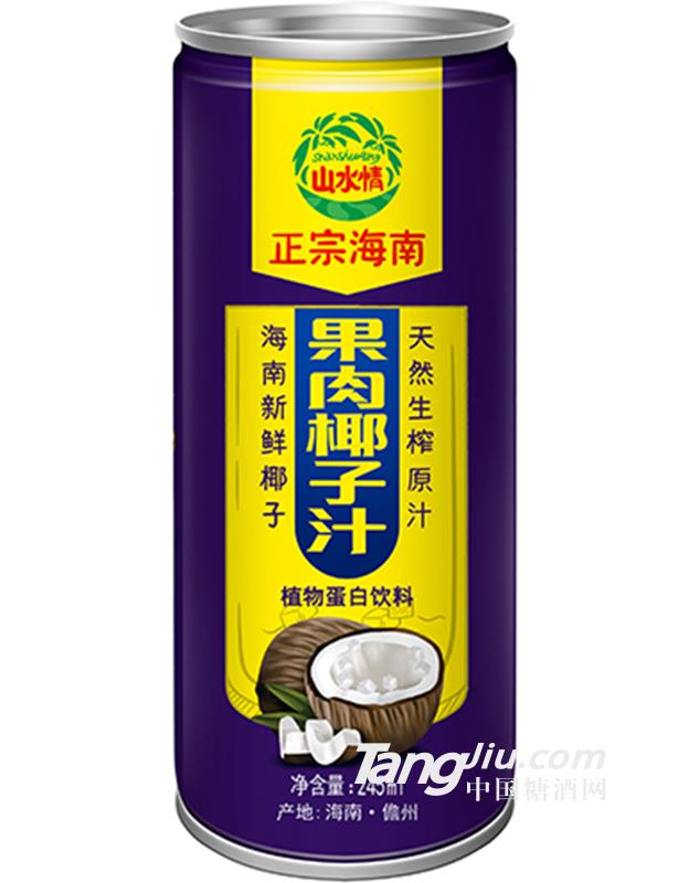 果肉椰子汁245ml