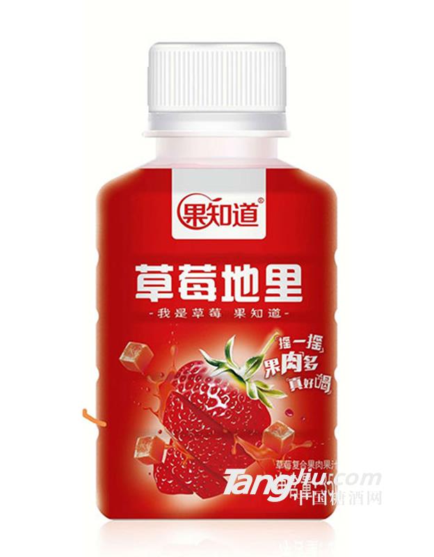 果知道草莓地里果汁飲料350ml