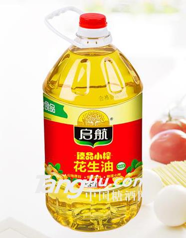 啟航小榨花生油5L